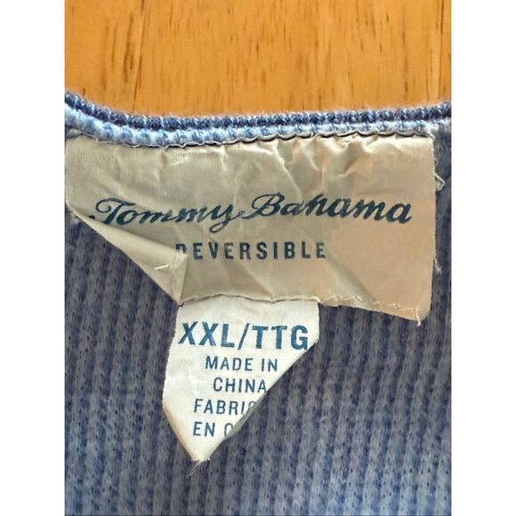Tommy Bahama Men's 2XL REVERSIBLE Quarter Zip  Pullover Sweater - Picture 13 of 13